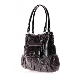 Bolso textil negro Mua 