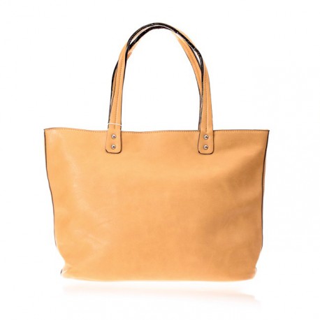 Bolso Tote Camel Giovanna