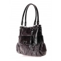 Bolso textil negro Mua 