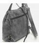 MISAKO Mochila Casual Gris - Tu Aliada Antirrobo con Estilo