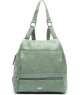 MISAKO Mochila Antirrobo Verde Pastel - Frescura y Funcionalidad en tu Rutina