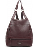 MISAKO Mochila Antirrobo Vino Tinto - Distinción y Seguridad en Cada Diseño