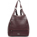 MISAKO Mochila Antirrobo Vino Tinto - Distinción y Seguridad en Cada Diseño
