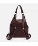 MISAKO Mochila Antirrobo Vino Tinto - Distinción y Seguridad en Cada Diseño