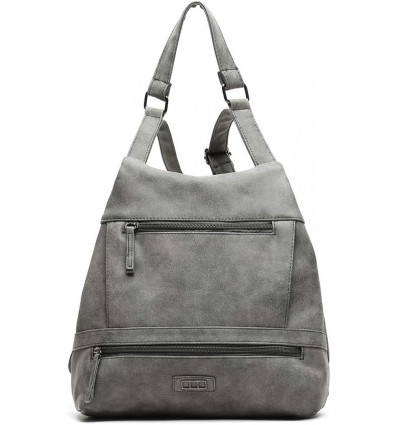 MISAKO Mochila Casual Antirrobo Gris - Diseño Contemporáneo y Seguro