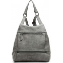MISAKO Mochila Casual Antirrobo Gris - Diseño Contemporáneo y Seguro