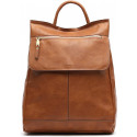 MISAKO Mochila Antirrobo Marrón Caramelo - Tu Complemento Seguro y Elegante
