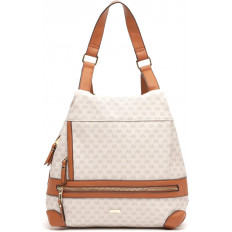 Mochila antirrobo Chic con Estampado y Detalles en Cuero - Elegancia Diaria