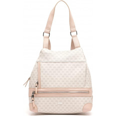 Mochila antirrobo Tono Pastel con Detalles Rosados - Elegancia Suave y Moderna