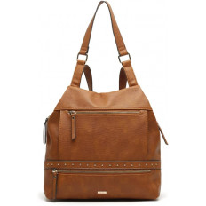 Mochila antirrobo Marrón con Detalles de Tachuelas - Robustez y Estilo