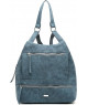 Mochila antirrobo Elegance Azul Serenidad Textura de Escamas