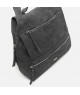 Mochila Urban Chic Negra Texturizada antirrobo