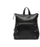 Mochila Negro Premium con Detalles de Remaches - Elegancia Urbana