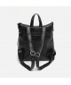 Mochila Negro Premium con Detalles de Remaches - Elegancia Urbana