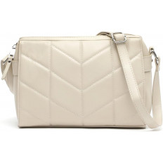 Bolso Bandolera Acolchado Crema - Elegancia Atemporal