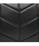 Bolso Bandolera Acolchado Negro - Clásico y Contemporáneo