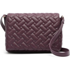 Bolso Bandolera Acolchado Borgoña - Elegancia en Cada Costura