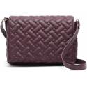 Bolso Bandolera Acolchado Borgoña - Elegancia en Cada Costura