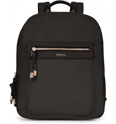 Mochila Brunock Chain TOUS para Mujer - Negro Clásico y Versátil