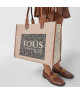 Bolso Tote TOUS Beige y Marrón - Elegancia y Versatilidad Desde 1920