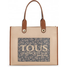 Bolso Tote TOUS Beige y Marrón - Elegancia y Versatilidad Desde 1920