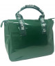 Bolso Elegante de Charol Verde y Cartera Extraíble - Agatha Ruiz de la Prada