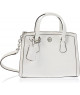 Bolso de Mano Elegante Michael Kors Chantal XS Blanco