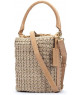 Bolso Pikolinos Miramar WHA Tejido Beige con Piel
