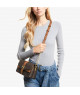 Bolso de Hombro Michael Kors Greenwich Mediano - Elegancia en Marrón y Acorn