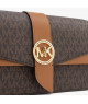 Bolso de Hombro Michael Kors Greenwich Mediano - Elegancia en Marrón y Acorn