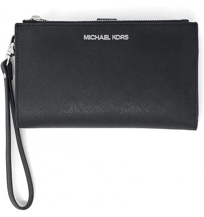 Cartera Michael Kors Jet Set Travel con Muñequera - Negra Saffiano