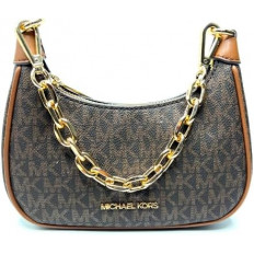 Michael Kors Bolso de Hombro Cora - Estilo Icónico con Cremallera de Cadena