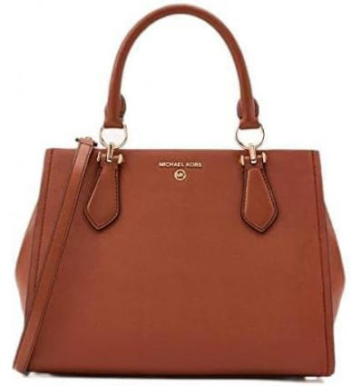 Michael Kors Satchel Mediano en Color Luggage - La Definición de la Versatilidad