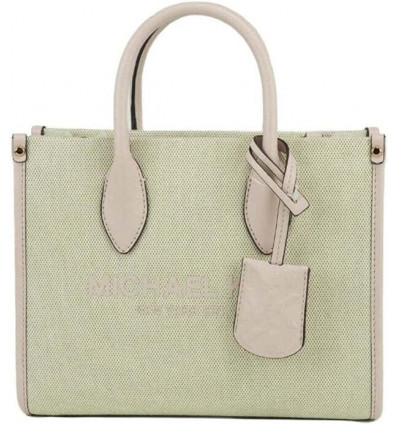 Michael Kors Mirella Pequeño Top Zip Crossbody en Rosa Polvo