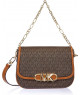 Bolso Mensajero Michael Kors Parker Medium - Elegancia Urbana en Marrón/Acorn