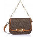 Bolso Mensajero Michael Kors Parker Medium - Elegancia Urbana en Marrón/Acorn
