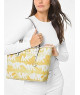 Michael Kors Jet Set Travel Medium - Bolso de Hombro Carryall en Tono Amarillo Vibrante