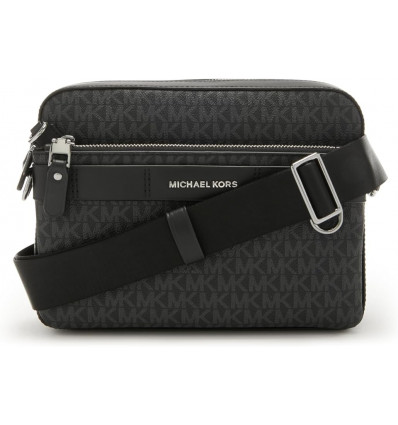 Michael Kors Hudson - Bandolera Elegante en Negro