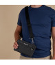 Michael Kors Hudson - Bandolera Elegante en Negro