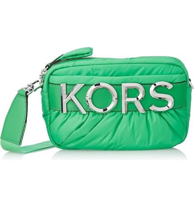 Bolso Cámara Michael Kors Leonie - Audaz y Vibrante en Verde