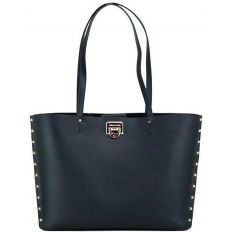 Michael Kors Bolso Manhattan Negro con Remaches Dorados - Elegancia Urbana