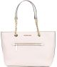 Michael Kors Jet Set Medium Tote en Powder Blush Pink - Top Zip con Bolsillo Frontal y Cadena