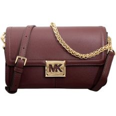 Bolso de Hombro Mediano Michael Kors Sonia en Cuero Merlot