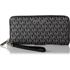 Cartera de Viaje Michael Kors - Negro con Adornos Plateados