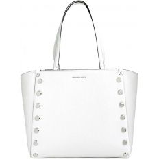 Bolso Holly Michael Kors Blanco - Espacioso y Elegante