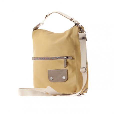 Bolso Bandolera Amarilla Abbacino